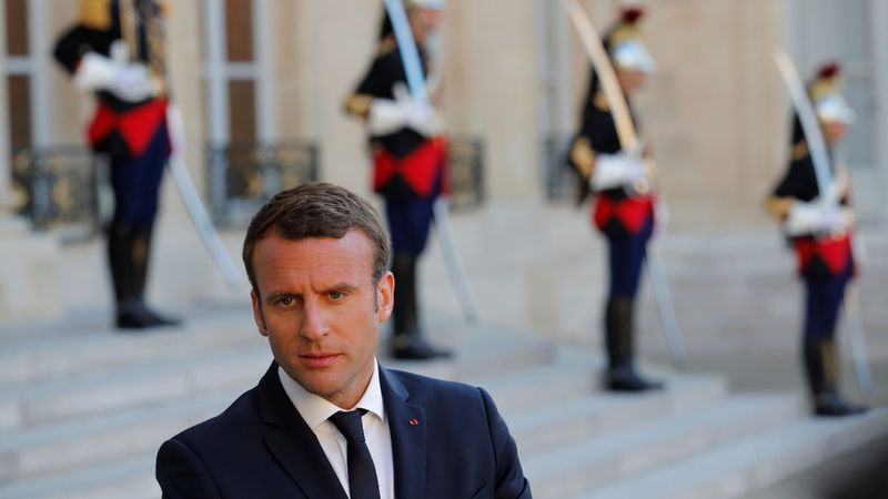 Scandal, Putin, Trump: Macron's whirlwind first two weeks