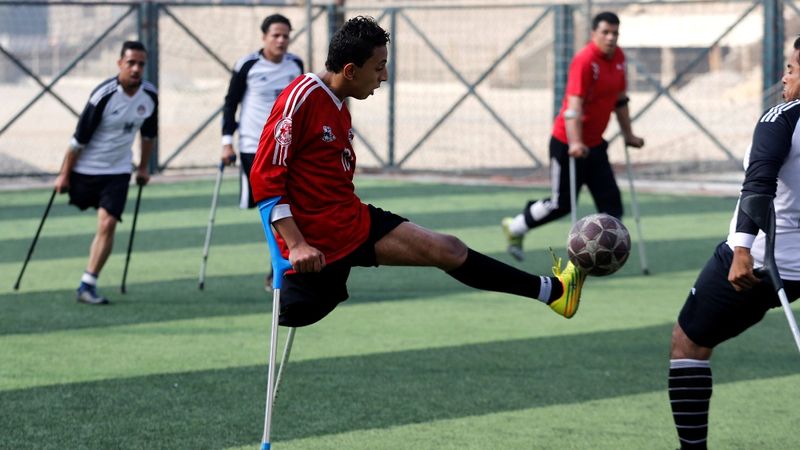 INSIGHT: Egypt's first amputee soccer team