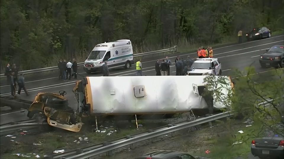 Student, teacher killed in NJ school bus crash | Reuters