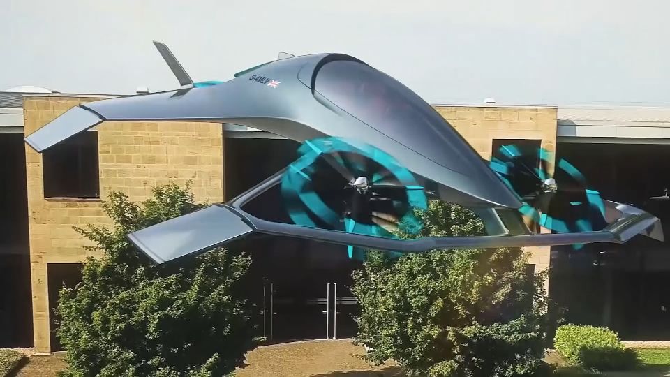 Aston Martin unveils 'sports car for the skies' | Reuters