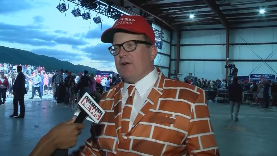 Viral wall-suit man describes 