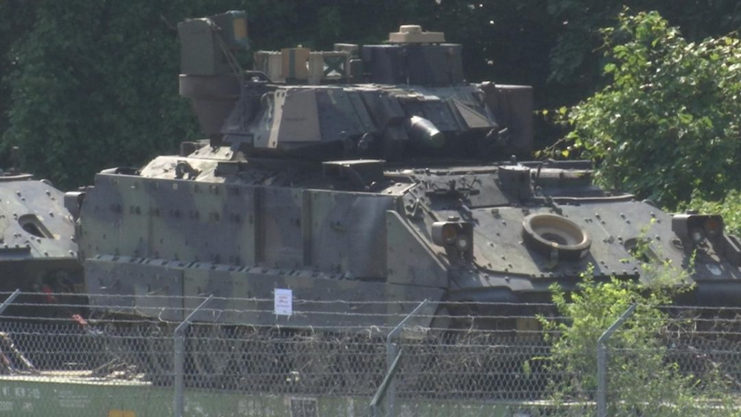 Tanks in Washington ahead of Trump's Fourth of July pageant | Reuters