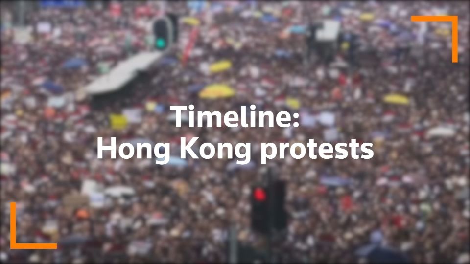 Timeline: Key dates in Hong Kong's protests | ロイター