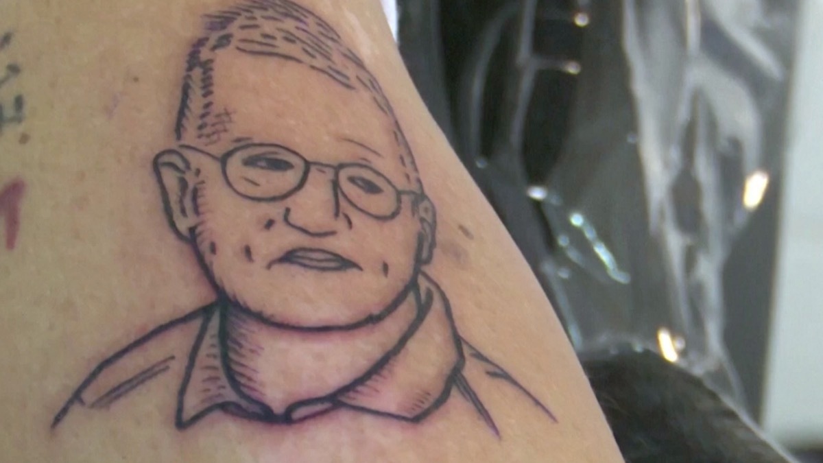 Here's a tattoo of Sweden's top virus expert | Reuters Video