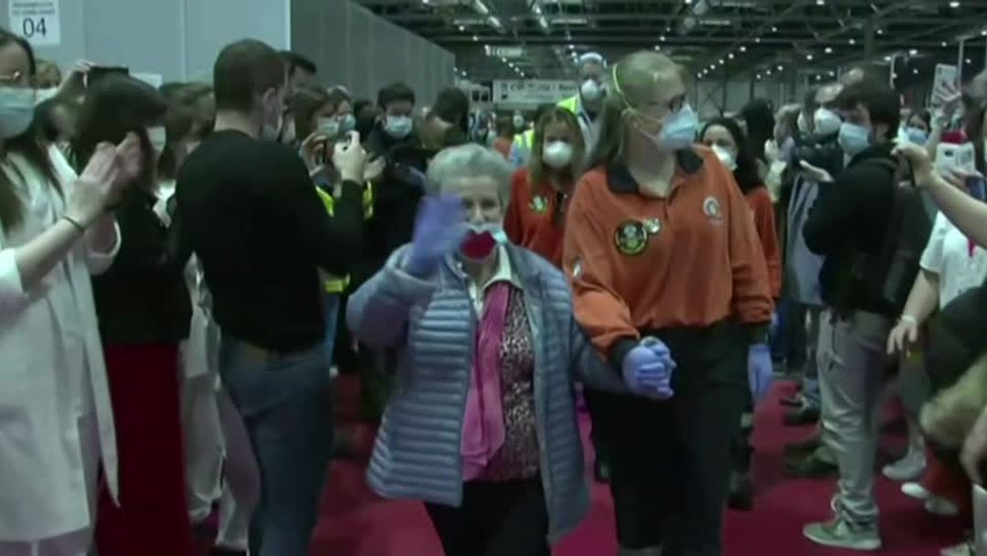 Spaniards to stroll out of lockdown as temporary hospital, symbol of ...