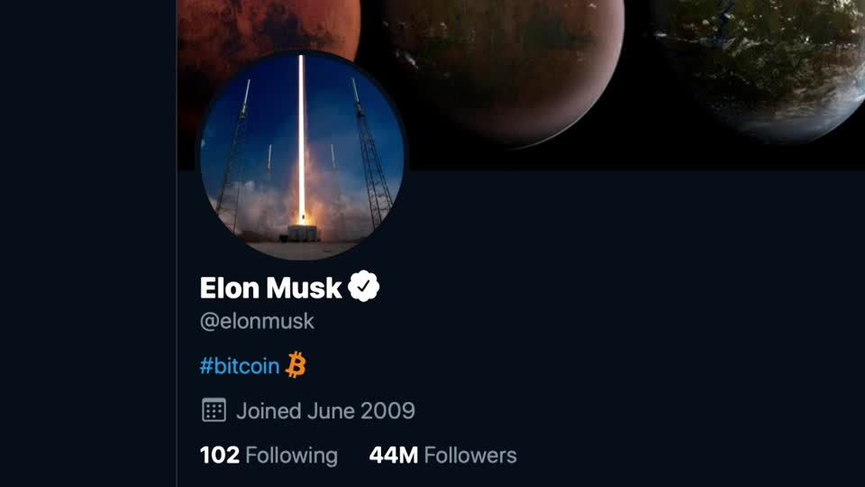 Bitcoin soars 14% on Musk namecheck on Twitter