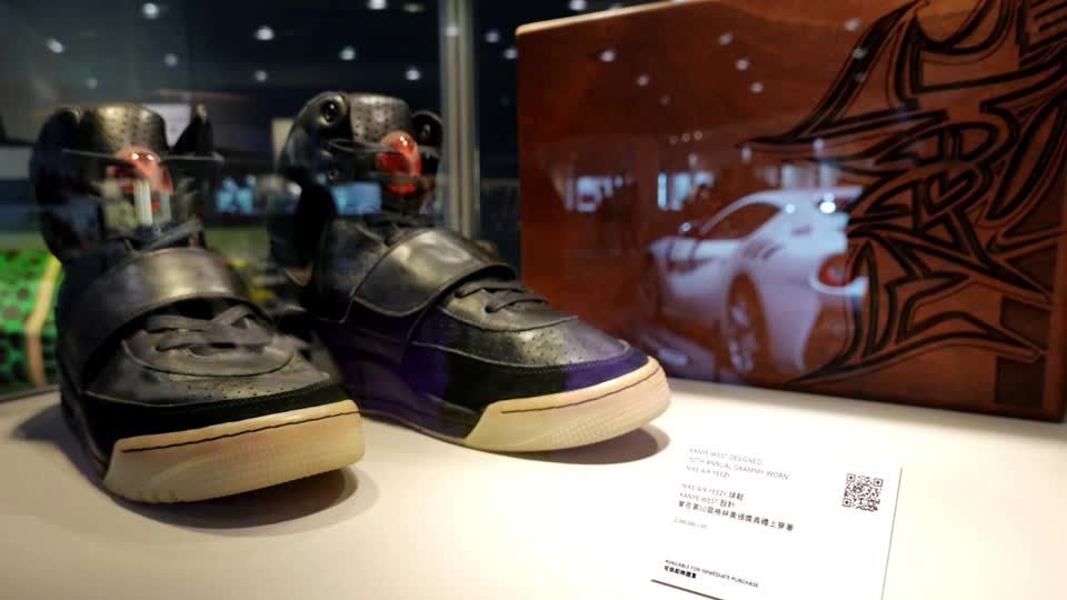 Kanye's Yeezy sneakers snag world record million in private
