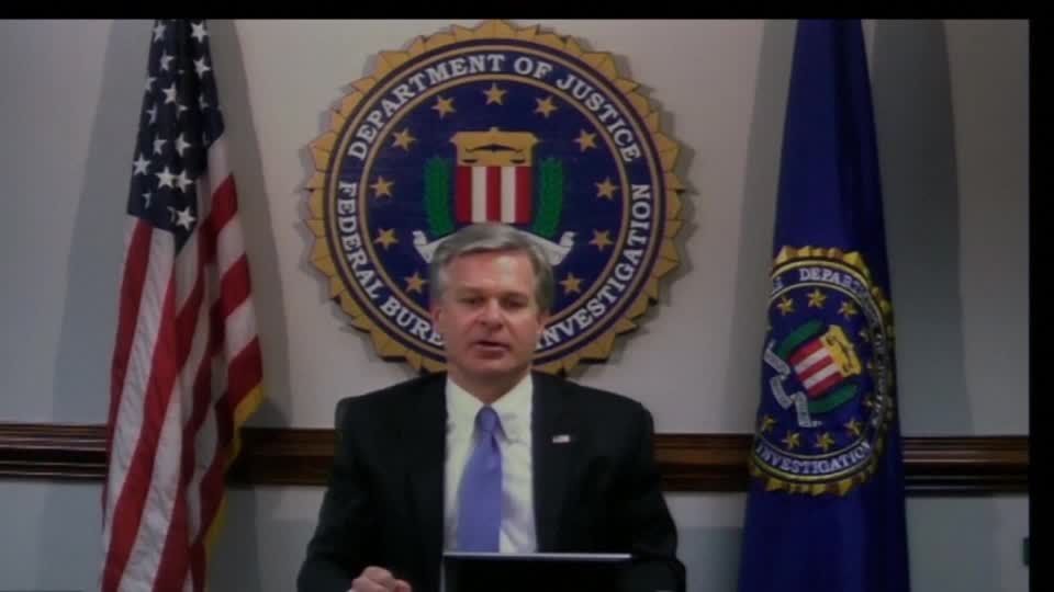 Conspiracy likely among charges for Jan 6 attack - FBI Director