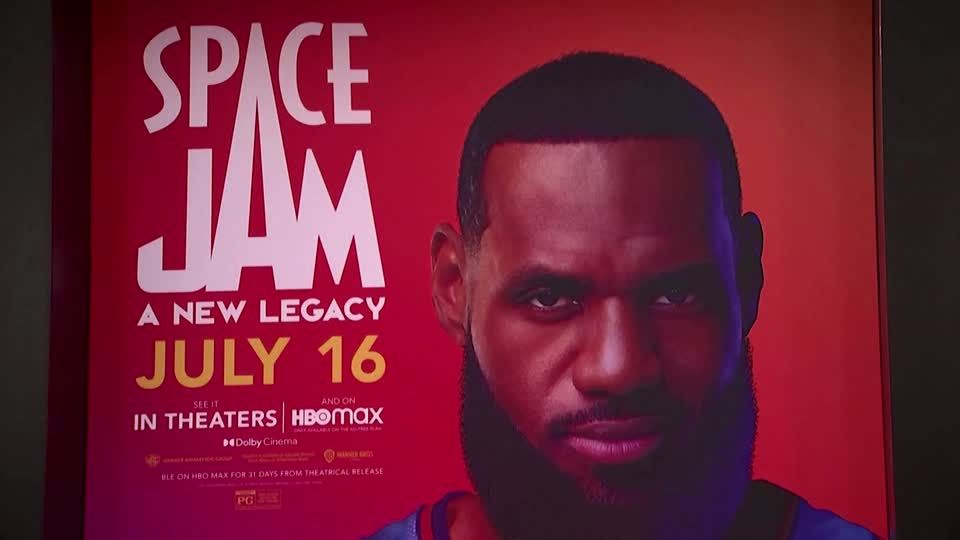 LeBron 'extremely nervous' about living up to Jordan in Space Jam