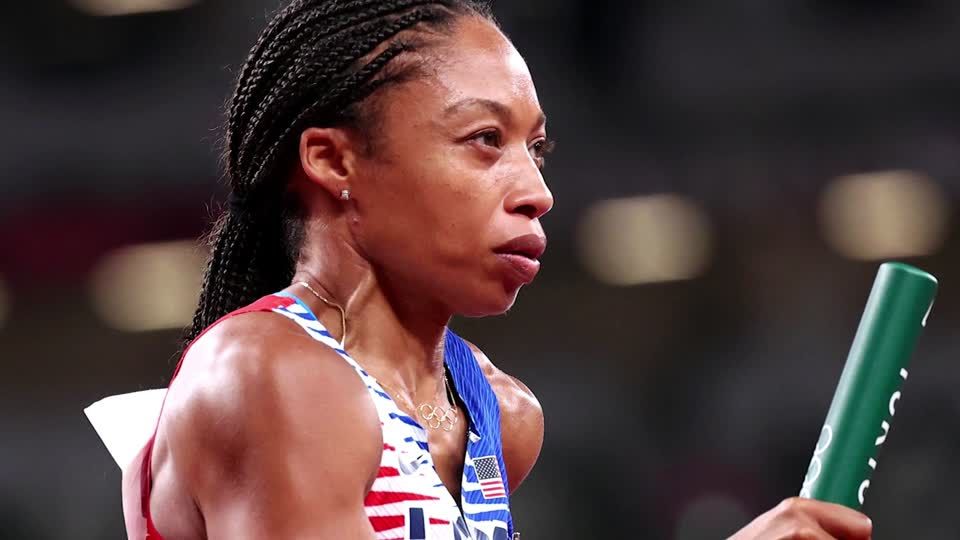 Already crowned 'the greatest', Felix takes a victory lap Reuters