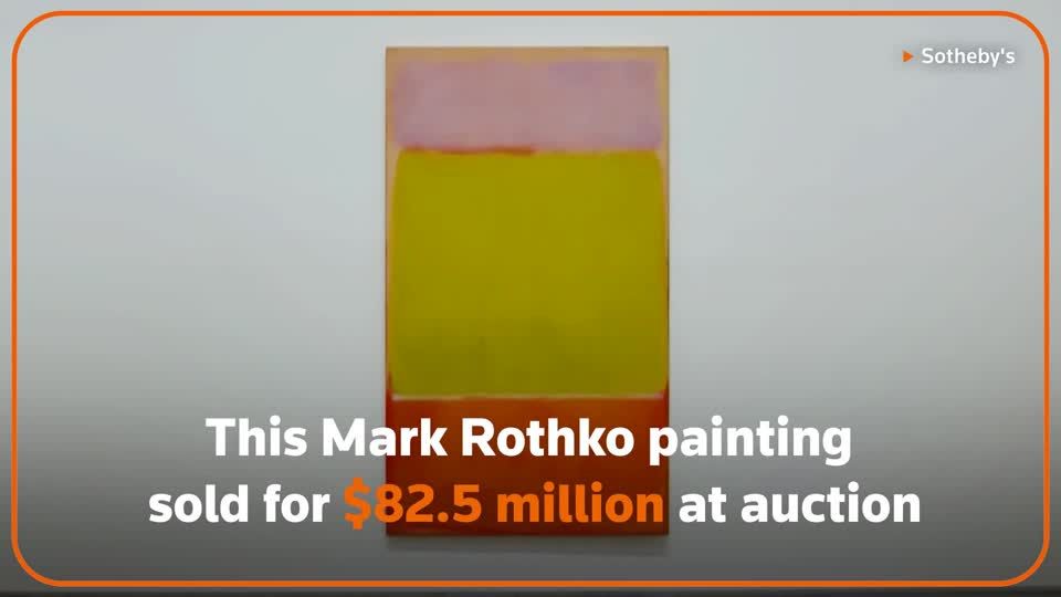 Rothko abstract sells for $82.5 mln, Pollock sale is record for