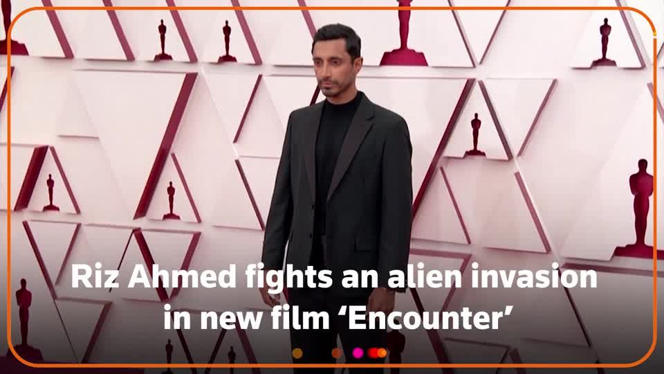 Riz Ahmed takes sons on the run from alien threat in 'Encounter