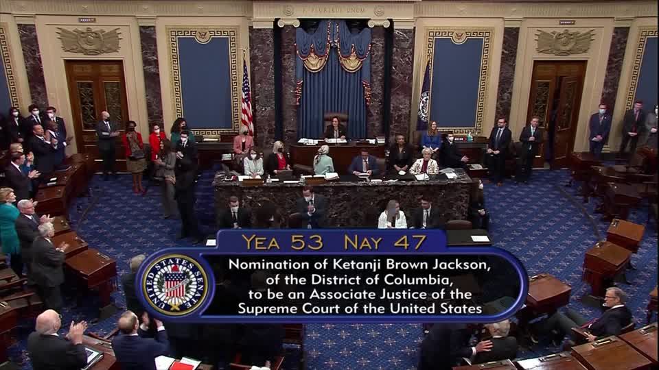 Senate confirms Jackson as first Black woman on Supreme Court