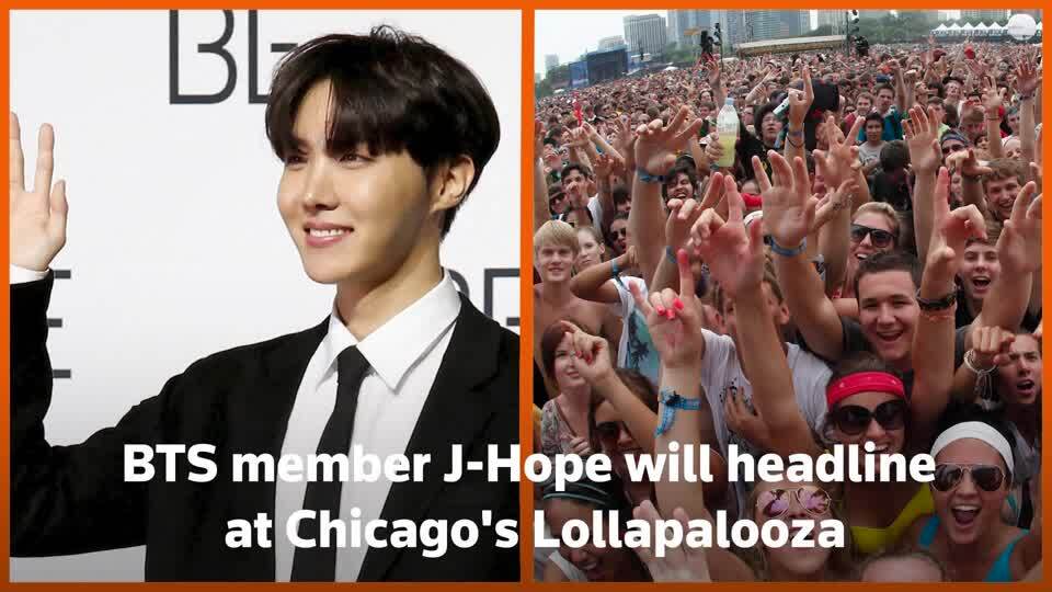 BTS' J-Hope makes history; becomes the first ever Korean artist to headline  LOLLAPALOOZA 2022