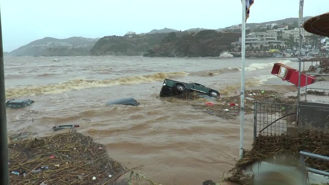 One dead in flash floods on the Greek island of Crete | Reuters