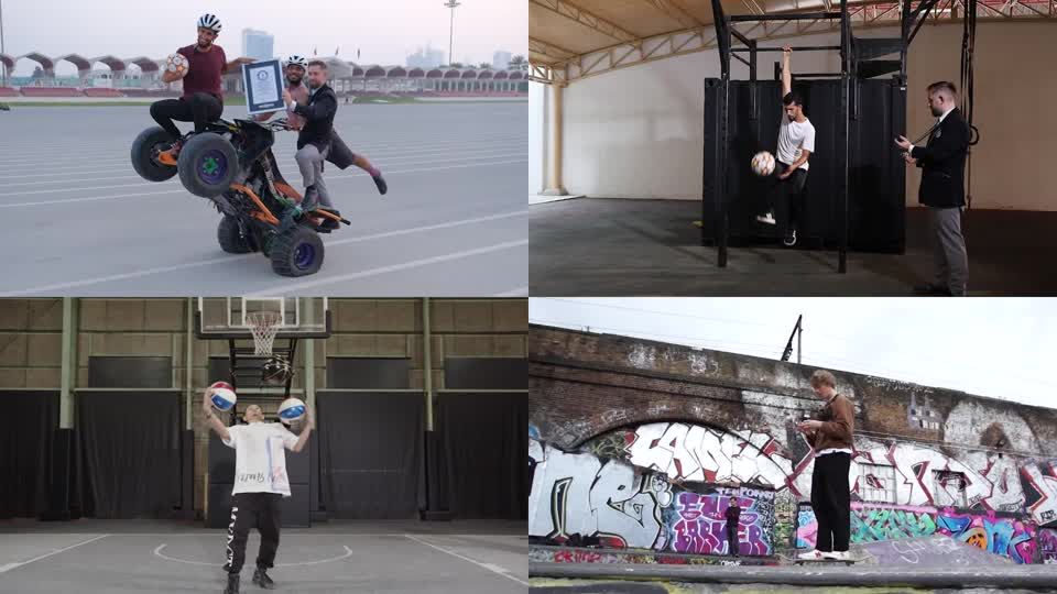 Super skills on show for Guinness World Records Day | Reuters