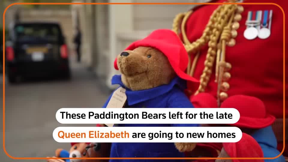 Paddington bears left for late Queen get new homes | ロイター