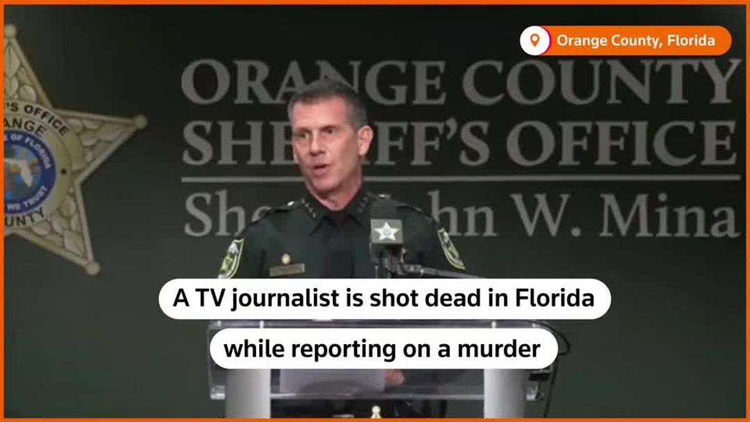 Florida TV journalist shot dead while reporting on a murder - police ...