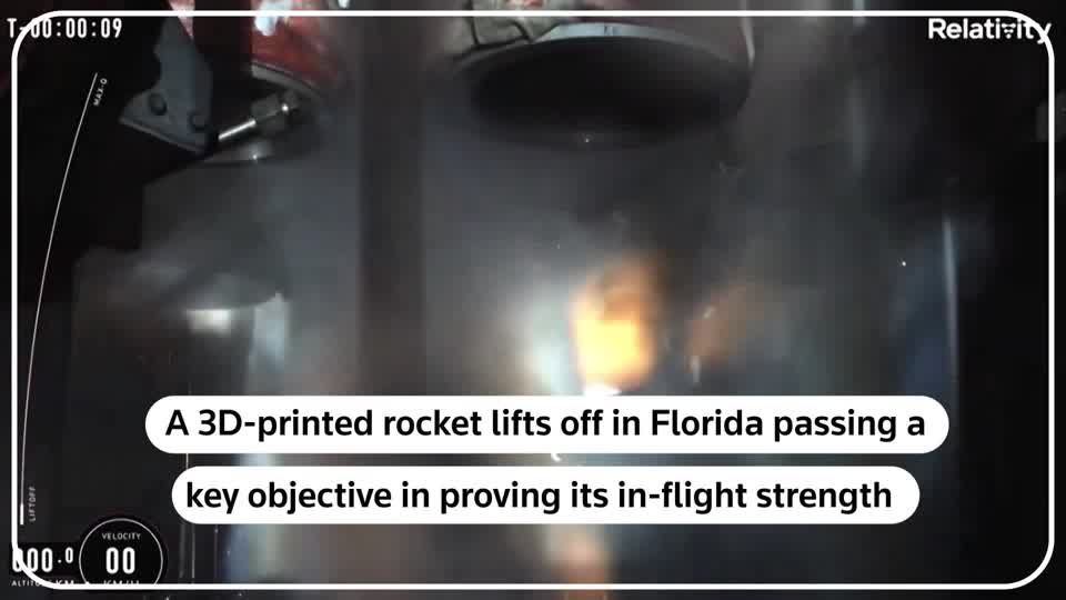 3D-printed rocket survives launch, fails in space | ロイター