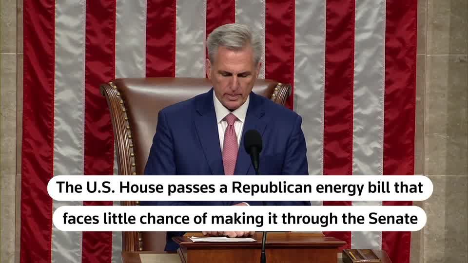 Republican energy bill passes U.S. House, heads to Senate | Reuters
