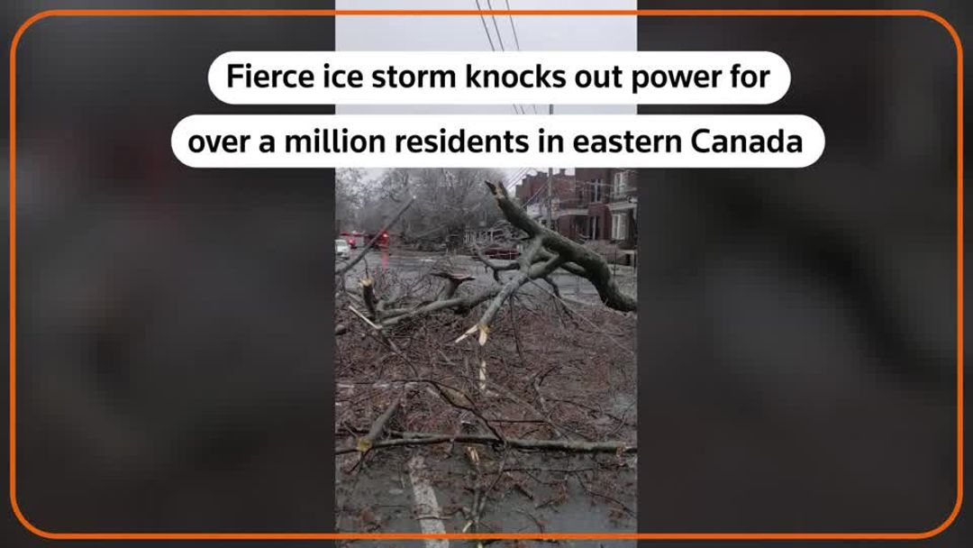 Two dead, over a million without power after ice storm hits Canada ...