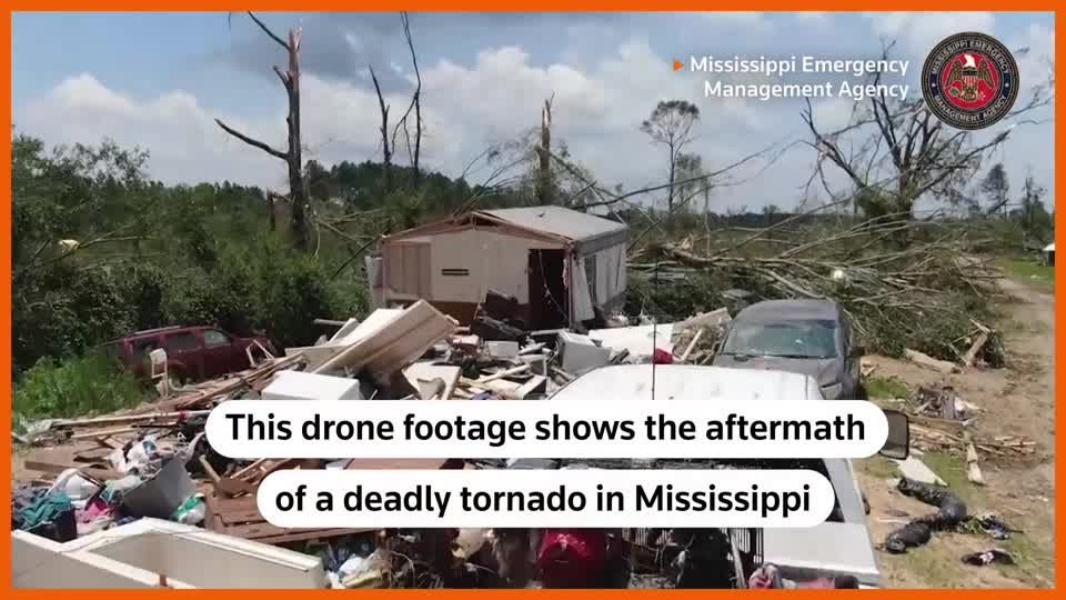 Tornado in central Mississippi leaves at least one dead, two dozen ...