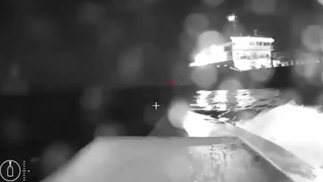 Ukraine hits Russian tanker with sea drone near Crimea Bridge | Reuters