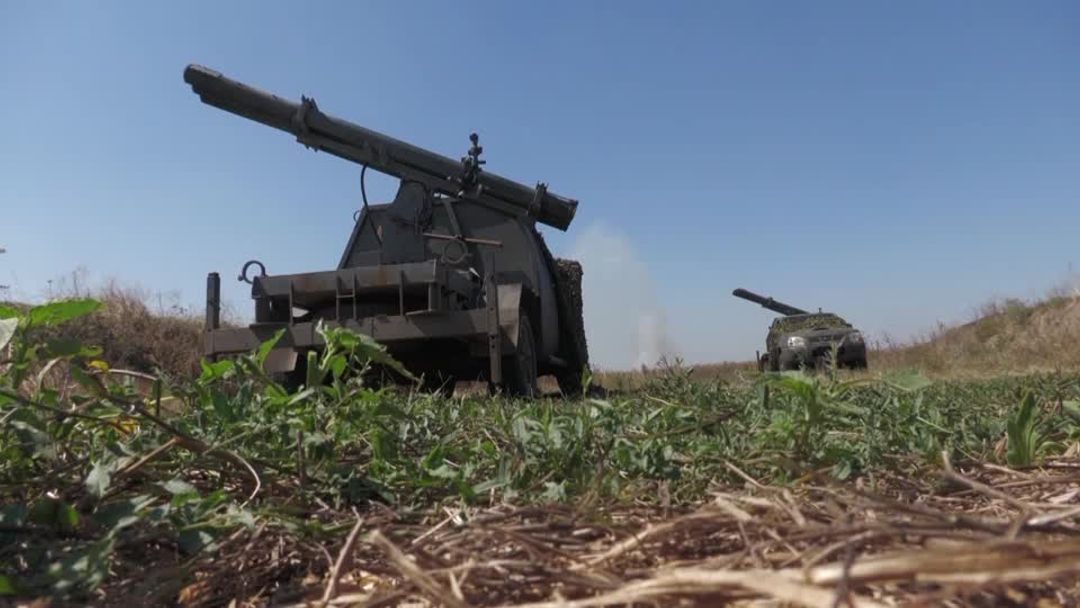 Alongside modern Western arms, Ukraine uses custom-built 'mini-Grads ...