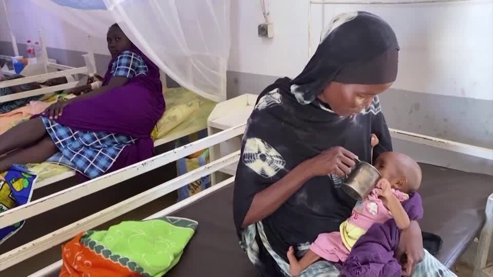 スーダンの難民キャンプ、子ども1200人超がはしかや栄養失調で死亡