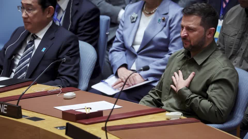 Ukraine's Zelenskiy shores up support at UN