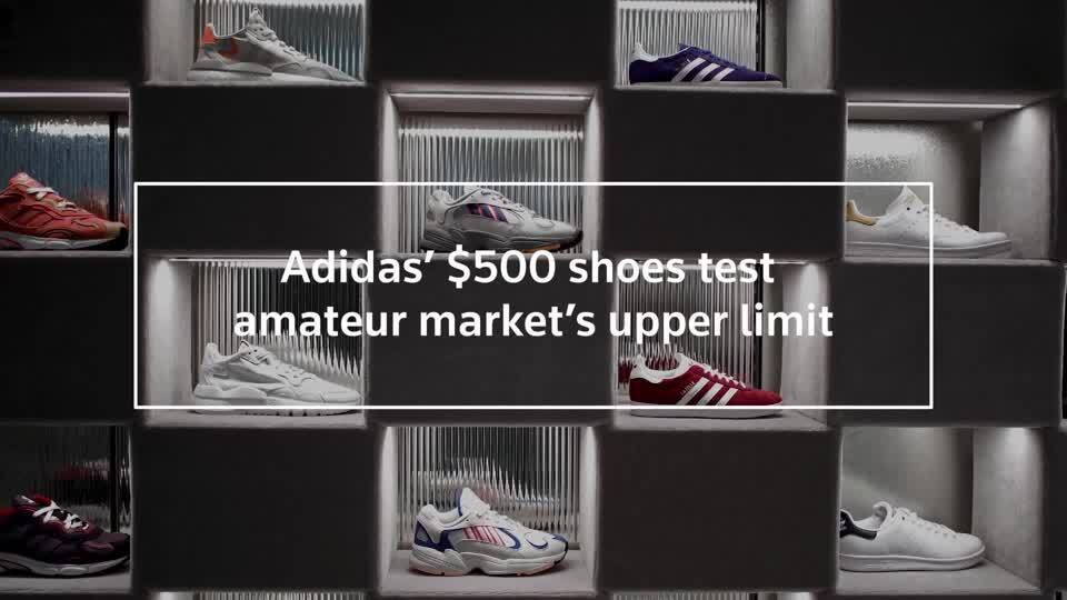 Adidas 500 shoes test amateur market s upper limit