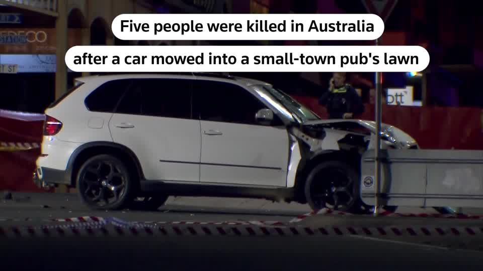 Five killed in Australia after car ploughs into pub patrons | Reuters