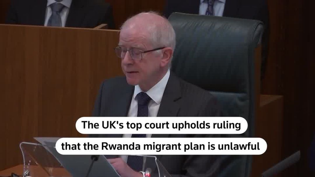 UK's Sunak suffers major blow as Rwanda migrant scheme declared ...