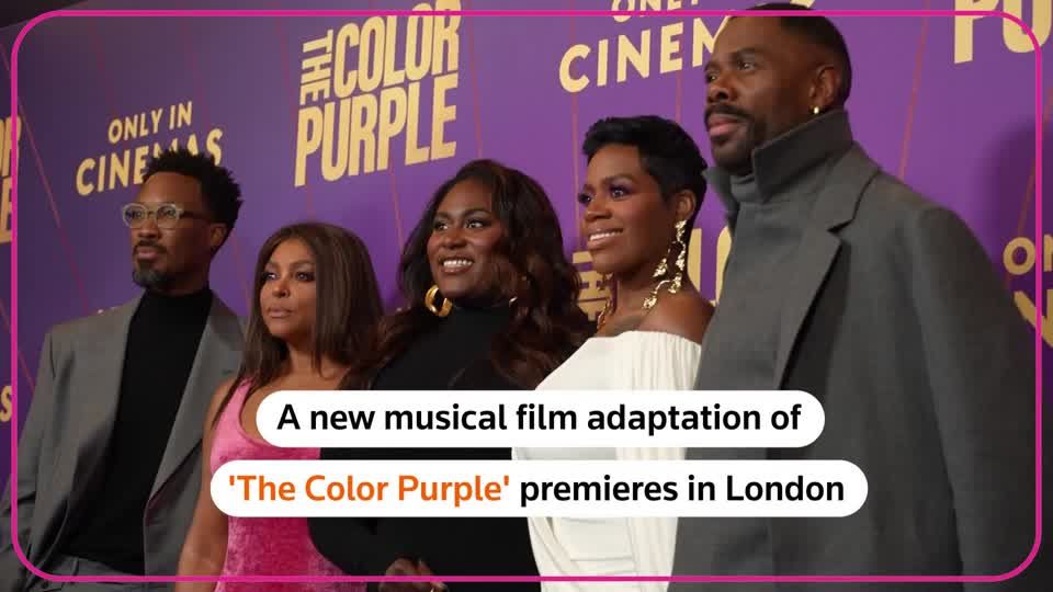 The Color Purple' cast praise film's heritage at London premiere