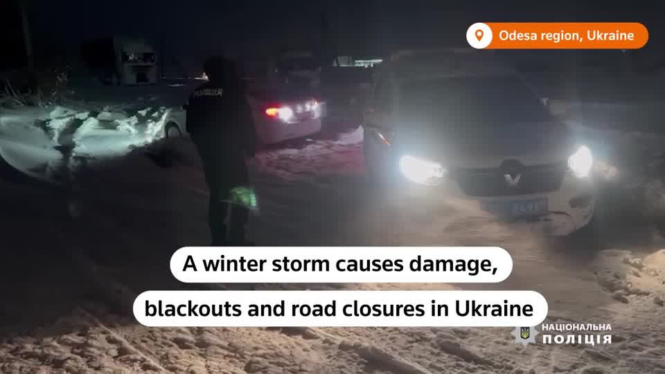Winter storm causes blackouts, road closures in Ukraine | Reuters
