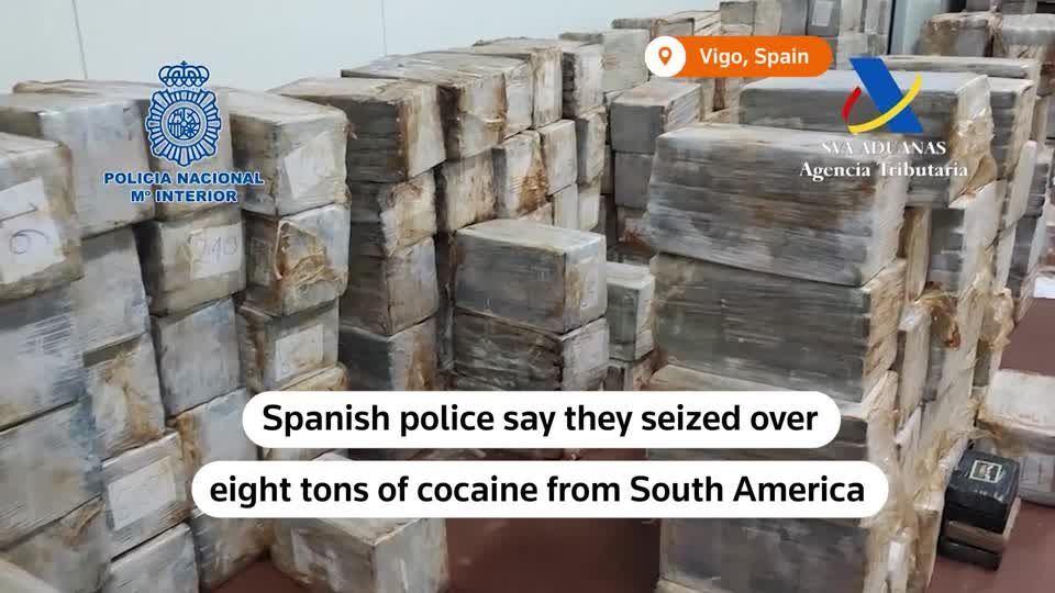 Spanish police seize 12 tons of cocaine | Reuters