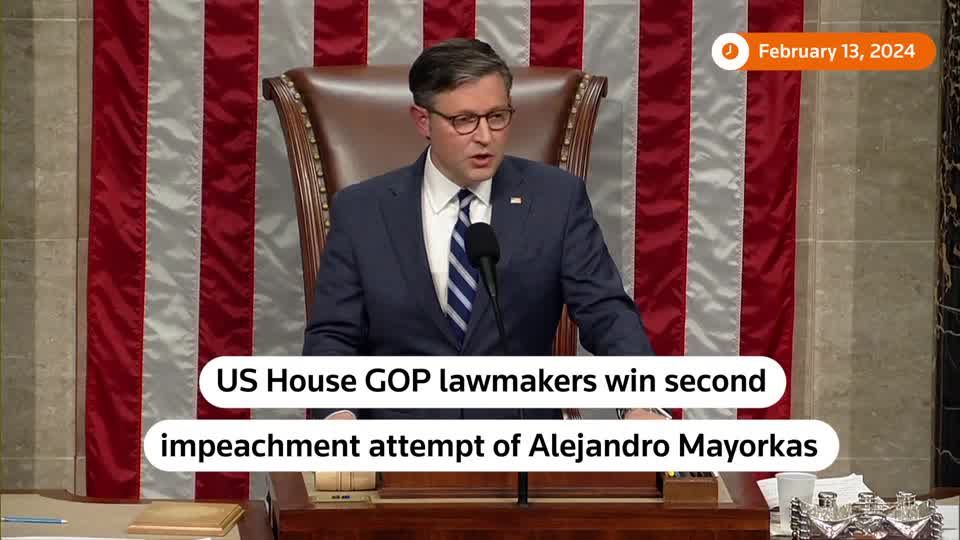 US House votes to impeach Alejandro Mayorkas | Reuters