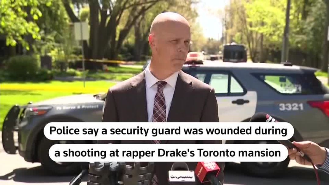 Rapper Drake's Toronto mansion guard wounded in overnight shooting ...