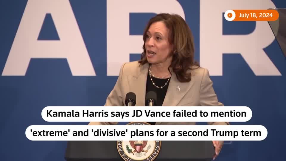 Harris slams Trump, Vance at North Carolina rally | Reuters