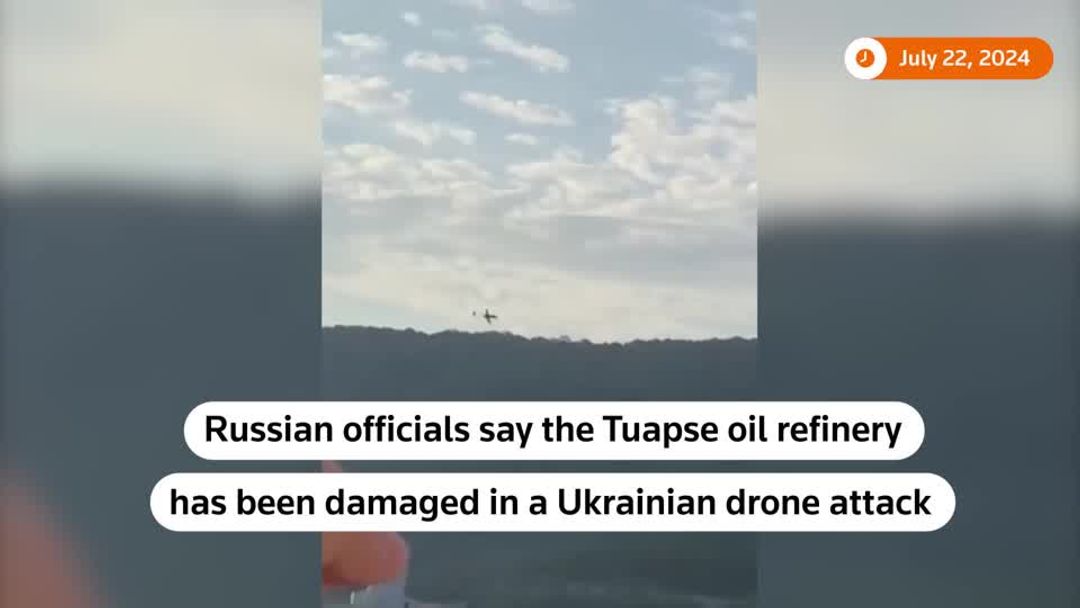 Russia's Tuapse oil refinery damaged in Ukraine drone attack, Russian ...