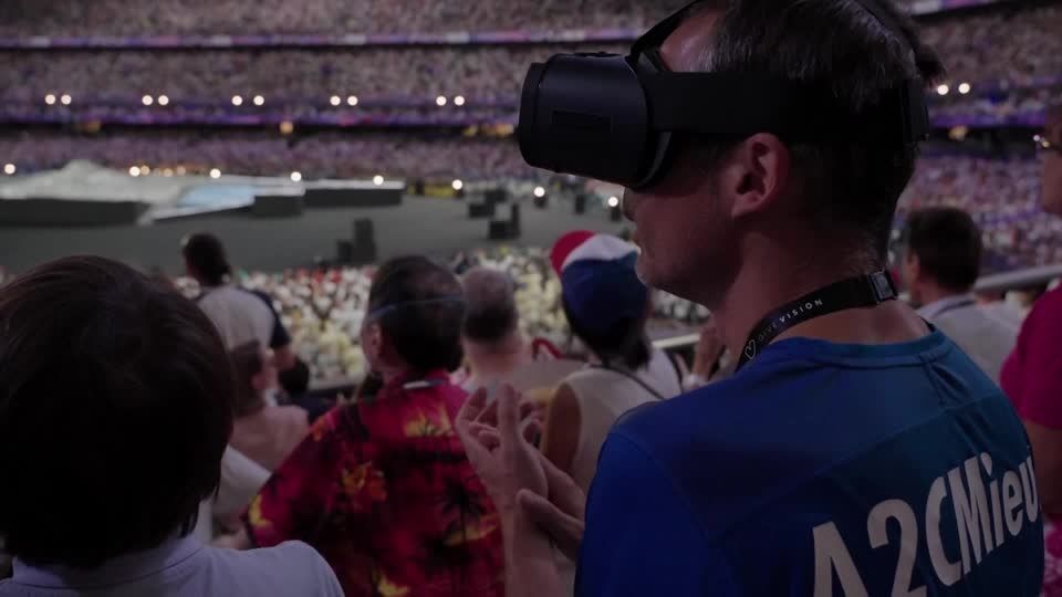 視覚障害のある人もスポーツ観戦を楽しめるヘッドセット、英企業が開発 