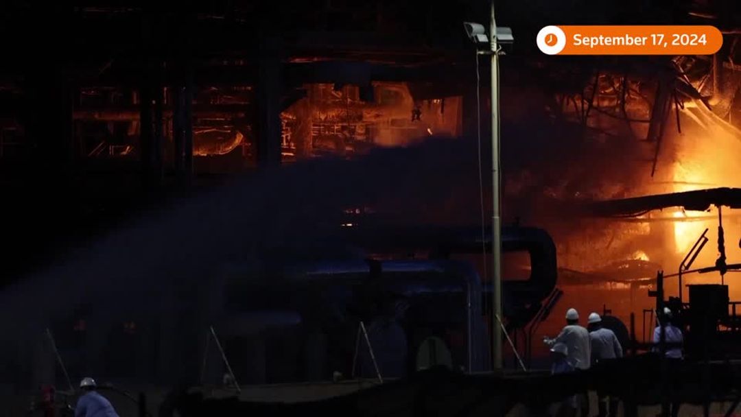 Three slightly injured in fire inside Greek oil refinery near Athens ...