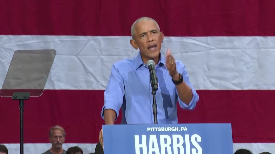 Obama appeals to male voters in Pennsylvania stump for Harris | Reuters