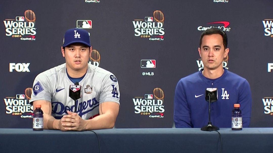 MLB＝ドジャース3連勝でWS制覇に王手、大谷無安打も2四死球
