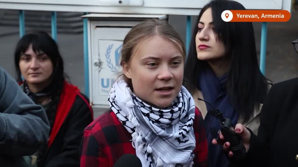 Thunberg says COP is 'greenwashing' human rights abuses
