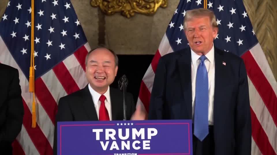 Trump, SoftBank CEO announce $100 bln U.S. investment | Reuters