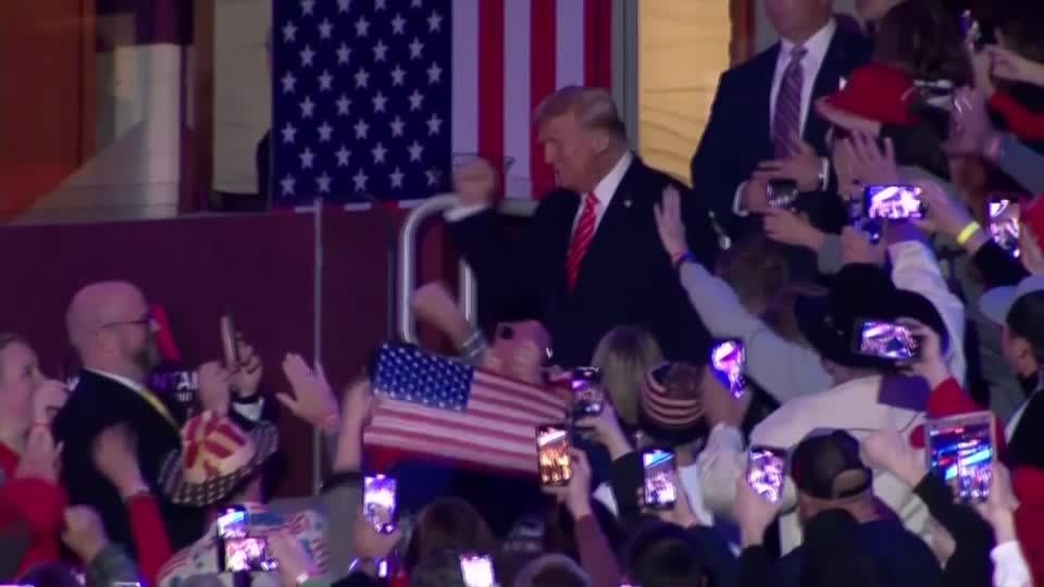 トランプ氏、就任式前日に「ＭＡＧＡ勝利集会」　米国の新たな繁栄の時代を約束（字幕・20日）