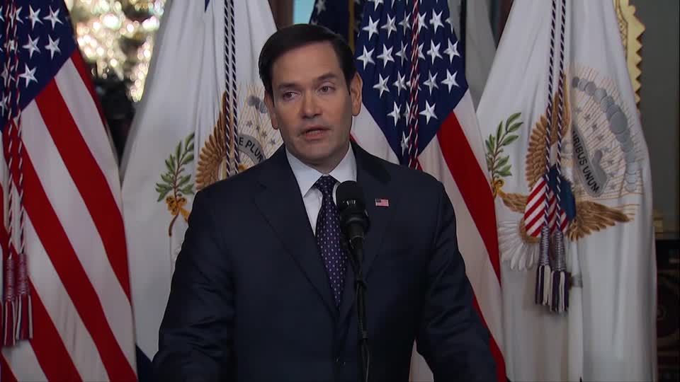 Marco Rubio sworn in as U.S. Secretary of State | Reuters