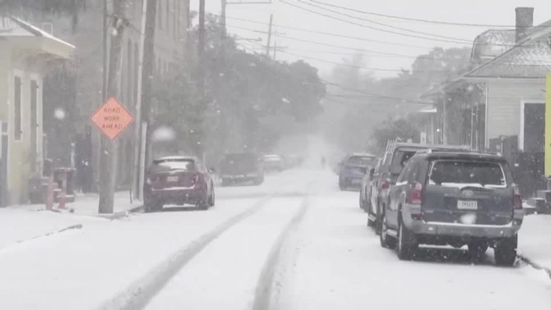 Deep freeze blankets much of the US, winter storm targets South | Reuters