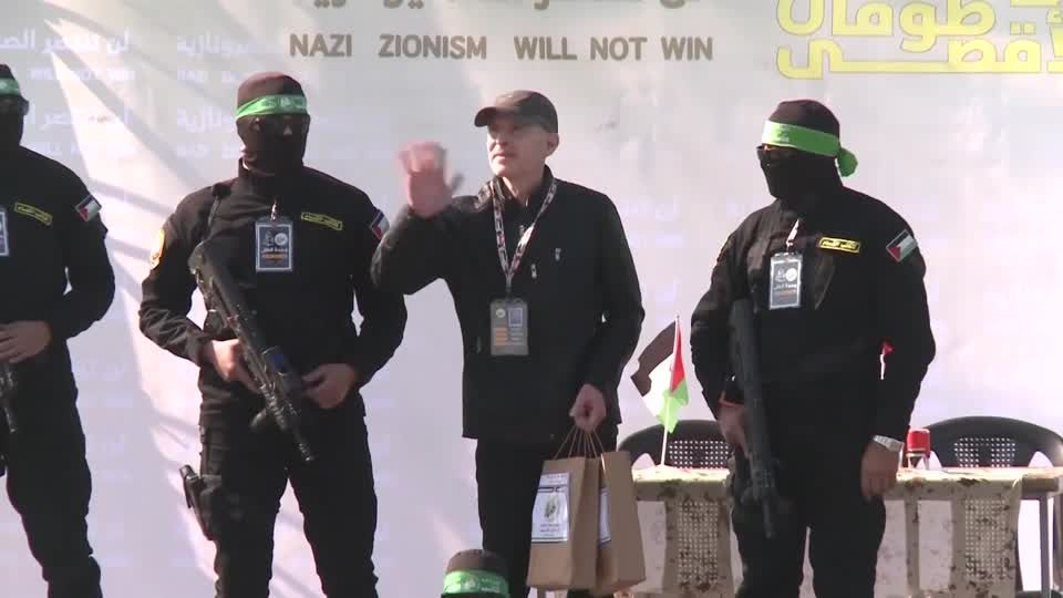 Hamas releases three Israeli hostages in latest Gaza exchange | Reuters